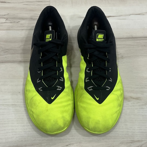 Nike FS Lite Trainer 4 Running Shoes Mens 9.5 Black Sneakers Trainers 844794-001 - Picture 3 of 8